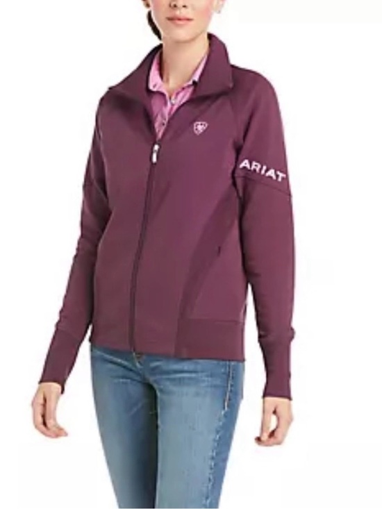 Ariat Jackets & Blazers - Ariat Womens Purple Largo Zip
Sweatshirt - size small